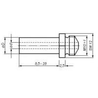 Насадка Gesipa 17/36 SL28 мм.