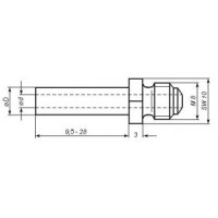Насадка Gesipa 10/32 SL28 мм.